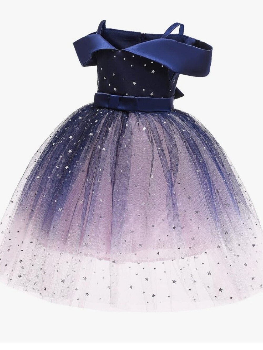 Girls Size 6 Fancy Ballgown Dress Up Gown Dance Dress Ombre Tulle Pageant Party